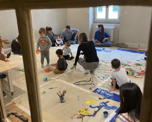 The Accademy Prato atelier di pittura bambini